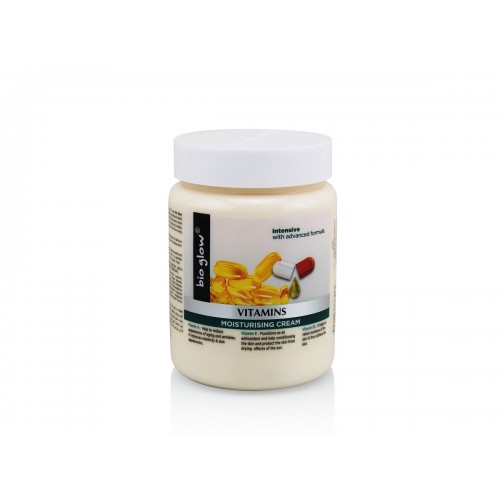 Bio Glow Moisturising Cream Vitamins 500ml